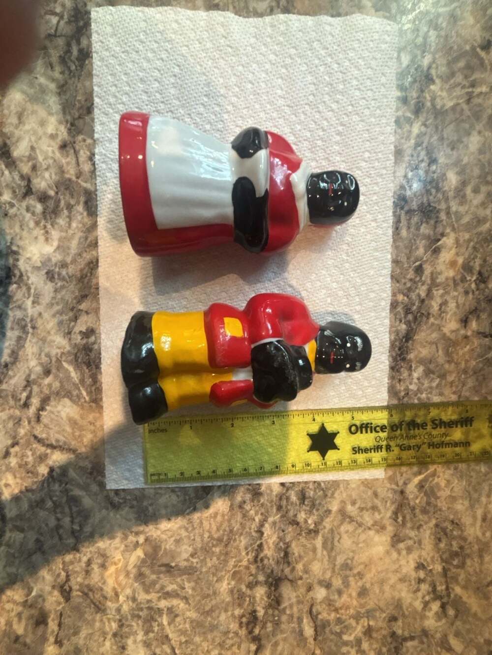 Vintage Black Americana Aunt Jemima and Uncle Mose Salt and Pepper Shakers